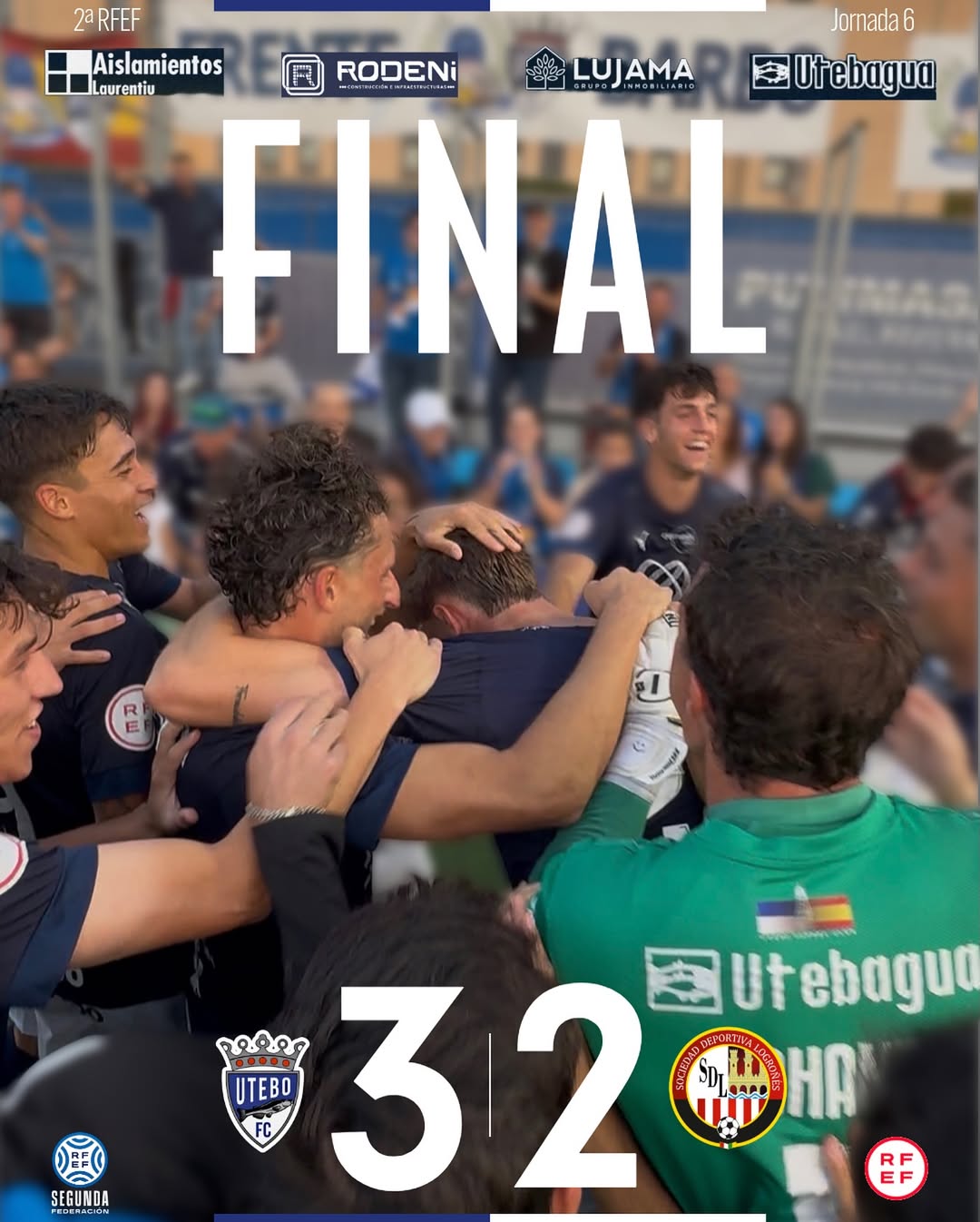 FINAL EN SANTA ANARemontada que se quedara en la retina de nuestra aficion 💪🐟UteboFC 3️⃣